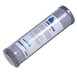 Cartridge LEADER CARBON BLOCK CTO10 from pressed active coal