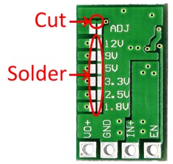 Модуль DC/DC перетворювача MP2314 STEP-Down 2A