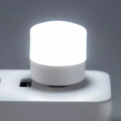 LED lamp USB cylinder white warm light