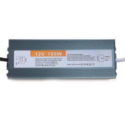 Adapter for LED strips 12V 8.33A 100W IP67 PSW-12V8.33A100W
