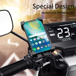 Phone holder motorcycle screw mount