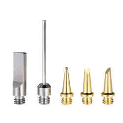 Gas soldering iron set MT-100tips 5 stings