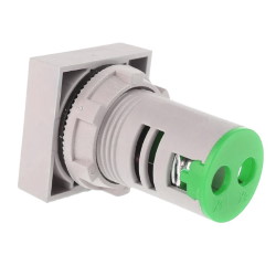 Вольтметр щитовий AD16-22FCV (AD16-22FSV) Green 60-500VAC