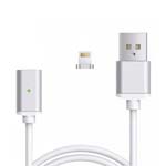 Кабель магнитный USB Apple Lightning 1м белый