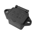 Mains plug  AС-04 (C14) mounting with cover (copper)