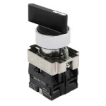 Panel switch XB2-BJ33 2NO 10A ON-OFF-ON Black