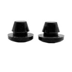 Rubber foot<gtran/> TNF-7 D=8mm H=2.1mm Black<gtran/>
