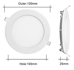 Built-in Lamp 6W white cold light