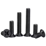 Screw M2.5x8mm concealed. PH black