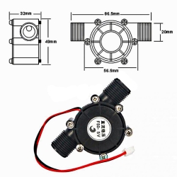  Generator miniature  Hydro-F50-5V DC