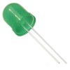 LED 10mm<gtran/> Green diffuse 6000-8000 mCd<gtran/>