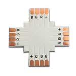 Splitter "+" 4 pins, width 10mm, RGB<gtran/>
