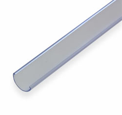 Лінза для LED профілю прозора Z200  1 метр