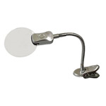 Table magnifier<gtran/> MG4B-4A [х2, 107 mm, LED-backlight, clip]<gtran/>