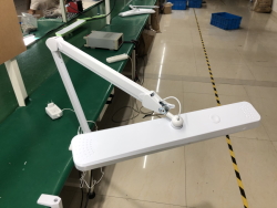 Лампа настільна на струбцині 9505led-30cct-З dimming 324led, 30Вт ЧОРНА