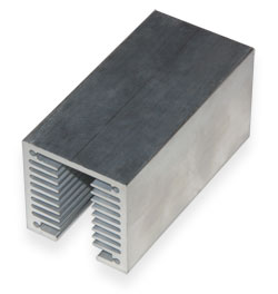 Aluminum radiator 40*40*100MM-type1 aluminum heat sink