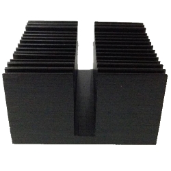 Aluminum radiator 53*31*53MM aluminum heat sink BLACK