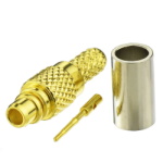 RF connector MMCX male to RG-174 cable