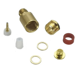 RF connector SMA female to RG58 cable