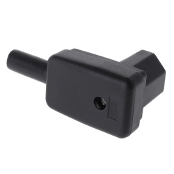 Network socket  C13 RL-2231-A angular vert. 90°for cable (copper)