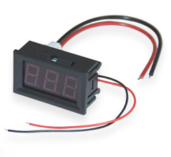 Module Ammeter 0-10A display 0.56 inches, red