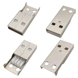 Fork  USB Type A на кабелі в тілі White Type1