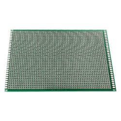 Single-sided board  dummy 10cmX15cmX1.6mm pitch 2.54mm mask two-sided