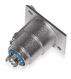 Body socket HY1.4824 XLR 3-pin female