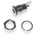 Power socket<gtran/> DC-099 5.5/2.1mm metal solid flange<gtran/>