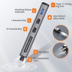 Electric screwdriver  ses mini battery with a set