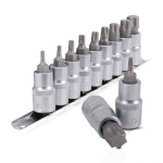 Set<gtran/> TORX bits on 1/2 "bar, 9 pcs., HT-1849<gtran/>