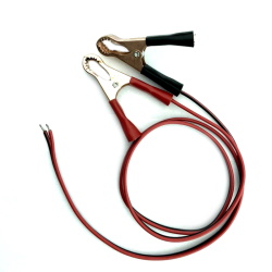 Затискачі акумуляторні  на кабель 2x0.75mm2 L=80mm